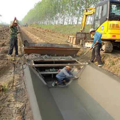Trench Slipform machin